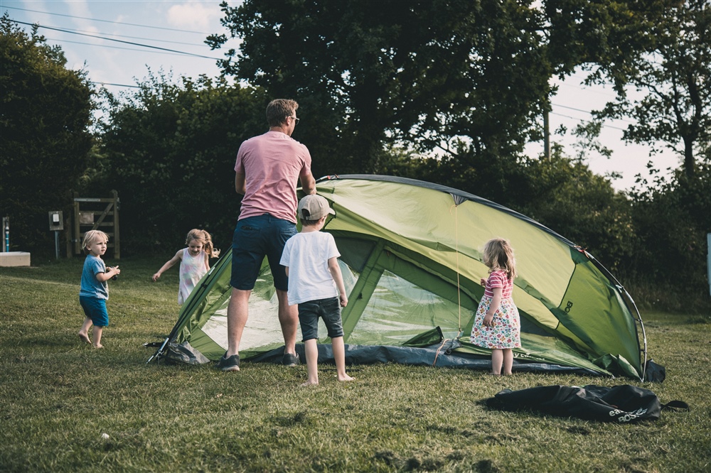 family friendly campsite in dorset