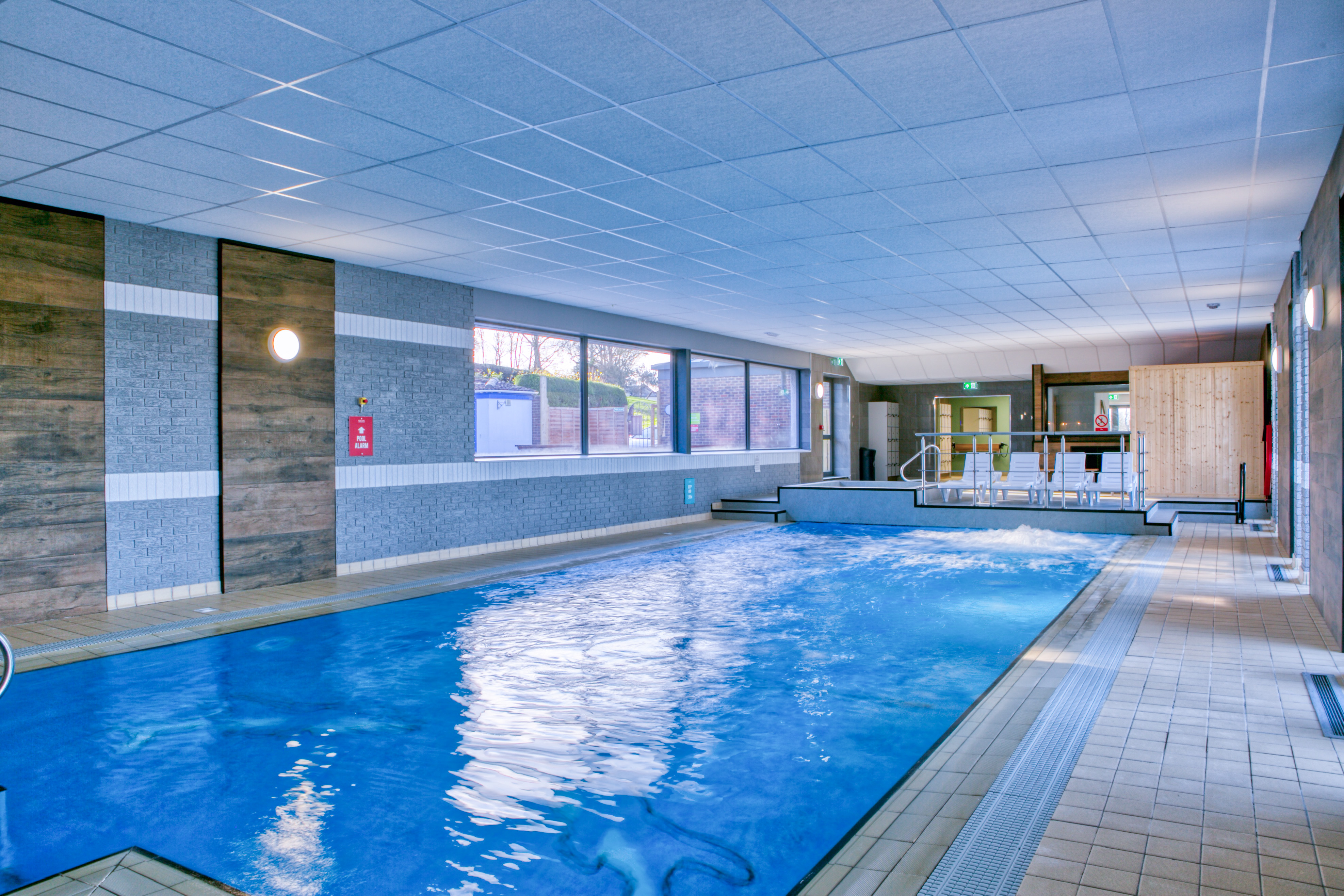 newlands holiday park with an indoor pool in charmouth