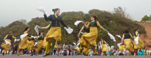 dancing at Sidmouth folk festival